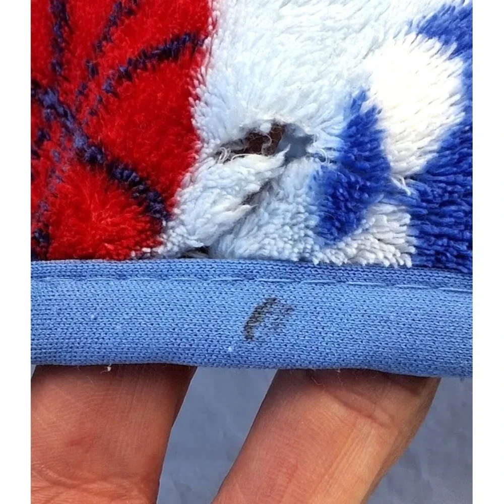 Flaw * Cutie Pie Blue Sports Ball Themed Baby Boy Blanket Soft Security htf